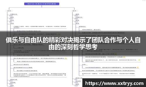 俱乐与自由队的精彩对决揭示了团队合作与个人自由的深刻哲学思考